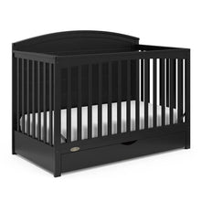 Load image into Gallery viewer, 5-in-1 Convertible Crib with Drawer
