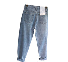 Load image into Gallery viewer, Crystal Speckled Pocket Denim Jeans
