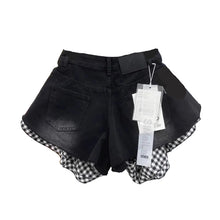 Load image into Gallery viewer, Rugged Flutter Patch Denim Shorts
