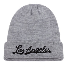 Load image into Gallery viewer, Los Angeles Letter Beanie Hat
