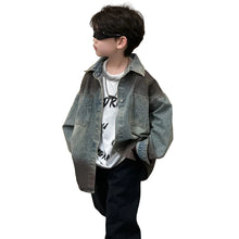 Load image into Gallery viewer, Grunge Denim Top
