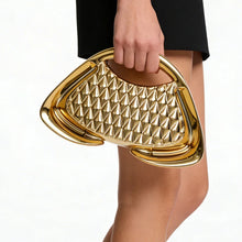 Load image into Gallery viewer, Luxury Metallic Chain Crossbody Handbag
