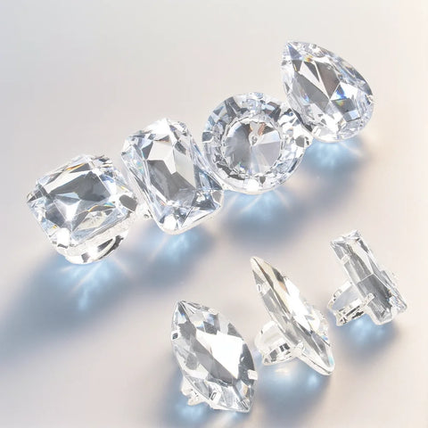 Large Rhinestone Ring Set-Modern Baby Las Vegas