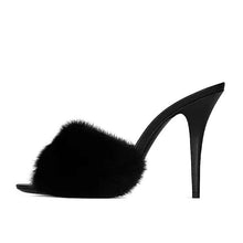 Load image into Gallery viewer, Mink Fur Slippers
