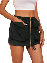 Load image into Gallery viewer, Cargo Pocket Zipper Skirt | Modern Baby Las Vegas
