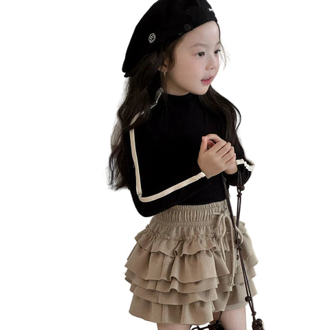 Striped Long Sleeve Turtleneck-Modern Baby Las Vegas