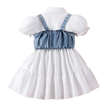 Load image into Gallery viewer, Pearl Vest Patch Dress
