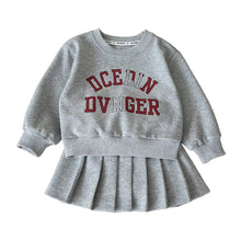 Load image into Gallery viewer, Letter Pleated Skirt Set
