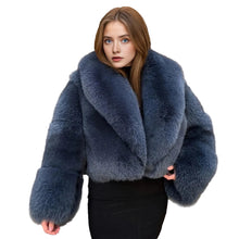Load image into Gallery viewer, Cropped Fur Coat
