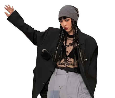 Mesh Printed Top-Modern Baby Las Vegas