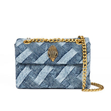 Load image into Gallery viewer, Denim Gold Accent Handbag
