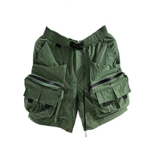 Load image into Gallery viewer, Zipper Pocket Cargo Shorts
