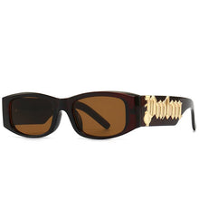 Load image into Gallery viewer, Gold Palm Sunglasses
