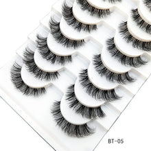 Load image into Gallery viewer, 10 Pair 3D Faux Mink Eyelash Set
