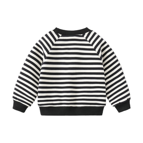 Striped Patch Pocket Top-Modern Baby Las Vegas