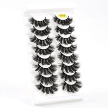 Load image into Gallery viewer, 8 Pack 3D Mink Eyelashes
