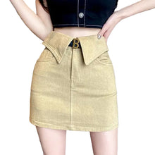 Load image into Gallery viewer, Folded Denim Skirt Collection
