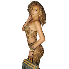 Load image into Gallery viewer, Mesh Leopard Pant Set
