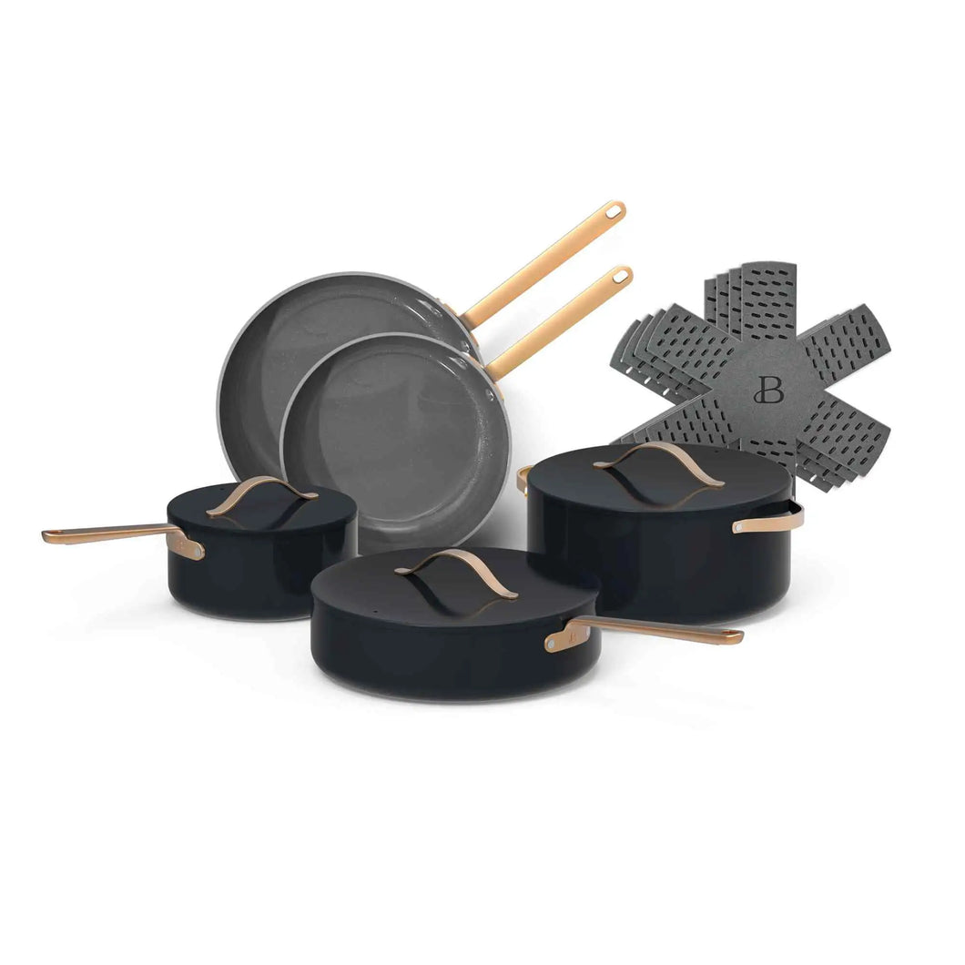 12pc Ceramic Non-Stick Cookware Set