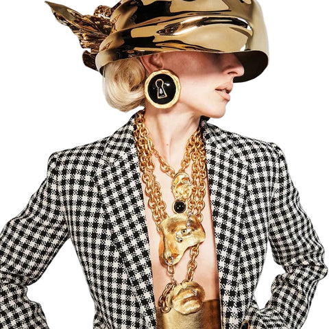 Vintage Keyhole Earrings