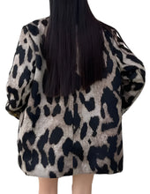 Load image into Gallery viewer, Leopard Blazer Jacket
