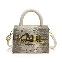 Load image into Gallery viewer, Gold Letter Handbag
