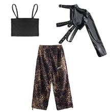 Load image into Gallery viewer, Futuristic Faux Leather Pant Set
