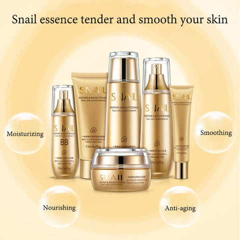 6 Piece Snail Collagen Skin Care Set-Modern Baby Las Vegas