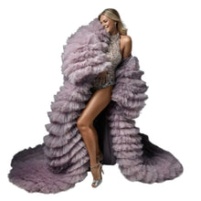 Load image into Gallery viewer, Luxury Ribbed Maternity Robe-Modern Baby Las Vegas
