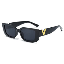 Load image into Gallery viewer, Letter V  Rectangle Sunglasses
