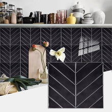 Load image into Gallery viewer, Peel &amp; Stick Herringbone Pattern Tiles
