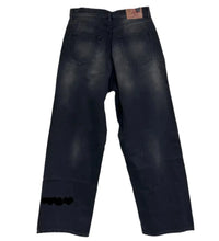 Load image into Gallery viewer, Embroidered Denim Zipper Denim Jeans
