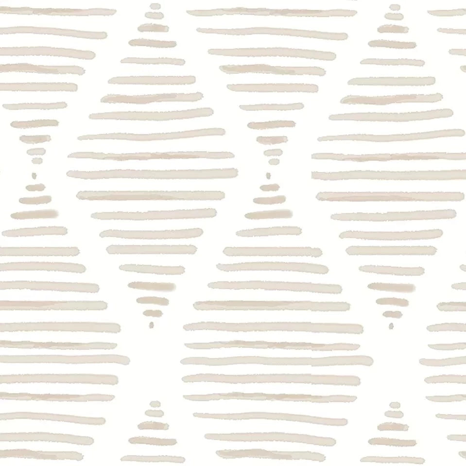Diamond Stripe Peel-And-Stick Wallpaper