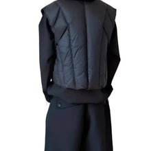 Load image into Gallery viewer, Irregular Wrap Puffer Vest
