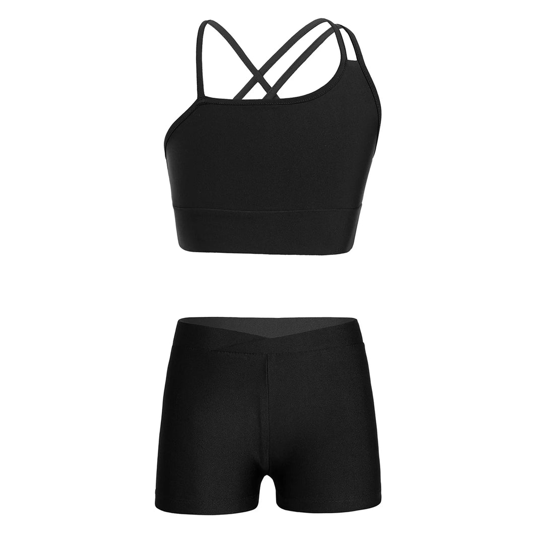 Double Strap Sport Short Set | Modern Baby Las Vegas