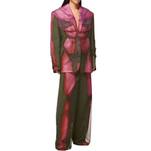 Load image into Gallery viewer, Futuristic Mesh Figure Blazer Pant Set
