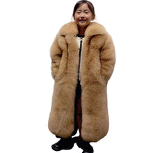 Load image into Gallery viewer, Long Fur Coat
