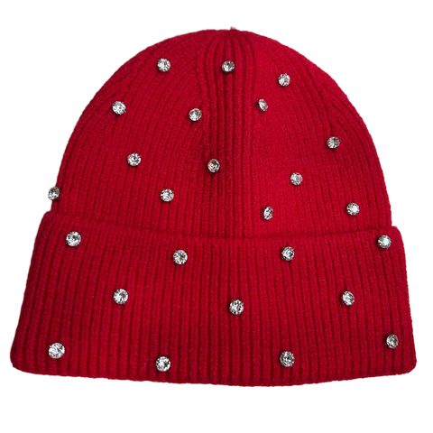 Crystal Speckled Beanie Hat | Modern Baby Las Vegas 
