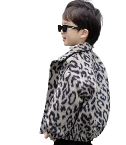 Leopard Print Jacket-Modern Baby Las Vegas