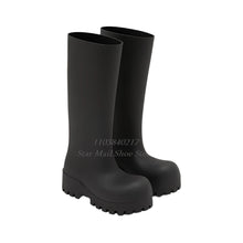 Load image into Gallery viewer, Tall Chunky Sole Rainboots
