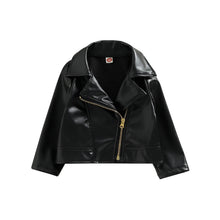 Load image into Gallery viewer, Leather Zipper Jacket
