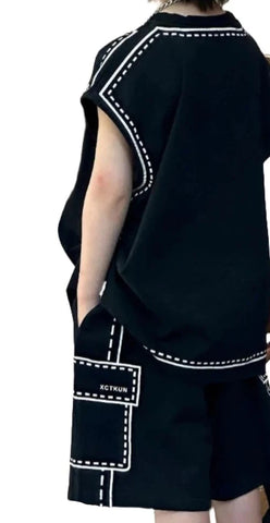 Stitch Short Set-Modern Baby Las Vegas