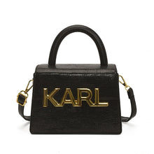 Load image into Gallery viewer, Gold Letter Handbag
