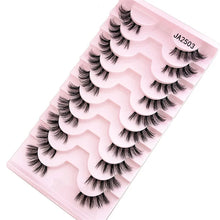 Load image into Gallery viewer, 10 Pair 3D Faux Mink Eyelash Set
