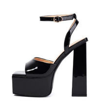 Load image into Gallery viewer, Square Toe Thick Platform Sandals
