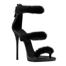 Load image into Gallery viewer, Fur Sandals
