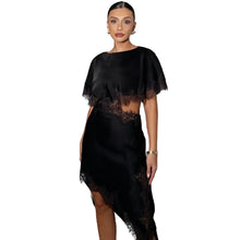 Load image into Gallery viewer, Lace Lined Hollow Out Dress
