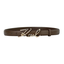Load image into Gallery viewer, Gold Script Belt
