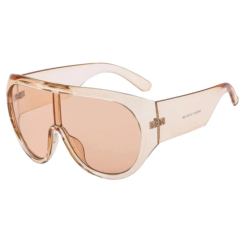Oversized Shield Mask Sunglasses