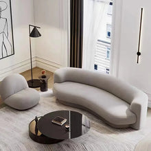 Load image into Gallery viewer, Minimalist Modern Curved Lounge Sofa | Modern Baby Las Vegas
